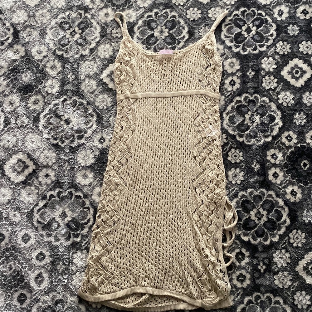 Pink Lily Swim Dress/Cover
